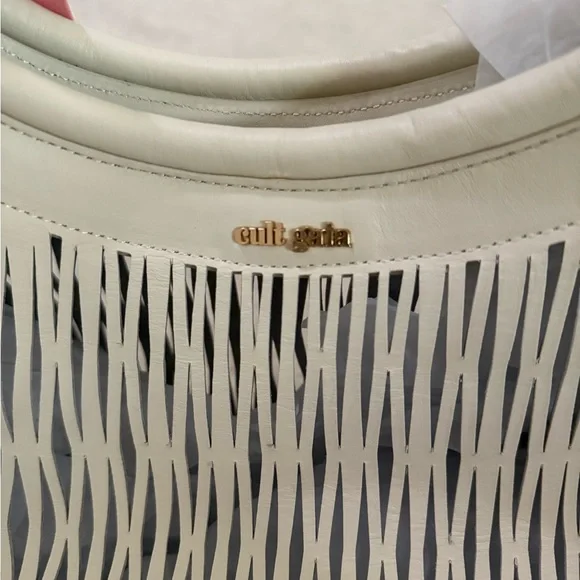 Cult Gaia Adina Shoulder Bag, Off White, Dust Bag Included, NWT - Picture 6 of 9